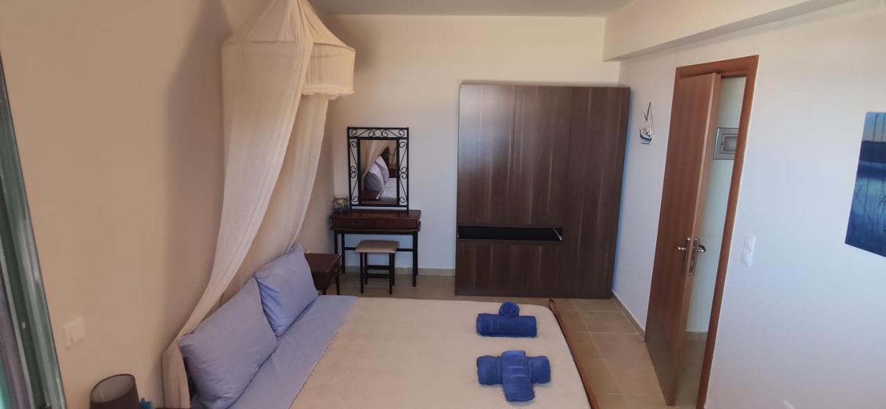 Villa Nereid Glafki - Enjoy Summer Sunsets อาโยส นิกีตัส ภายนอก รูปภาพ