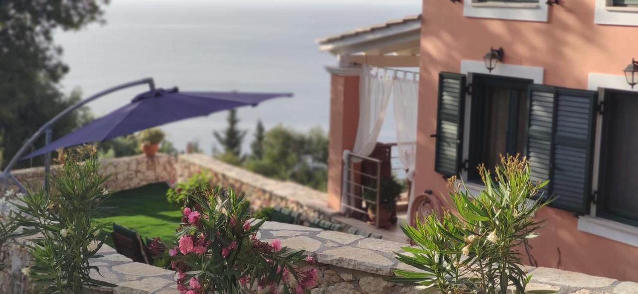 Villa Nereid Glafki - Enjoy Summer Sunsets อาโยส นิกีตัส ภายนอก รูปภาพ